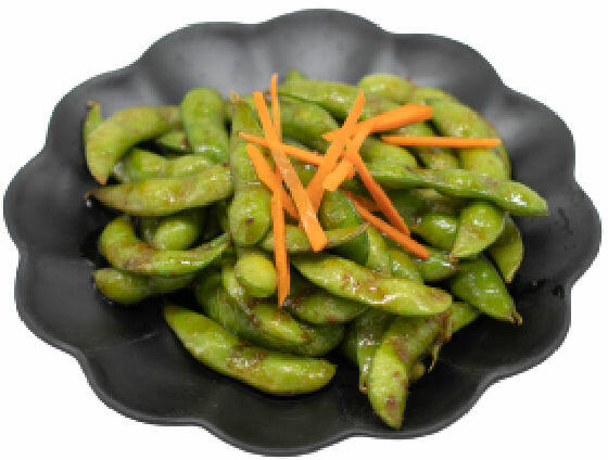 Garlic Edamame
